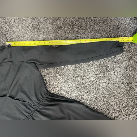 Charlotte Russe black cut out long sleeve surplice mini dress women’s size M - Picture 14 of 15